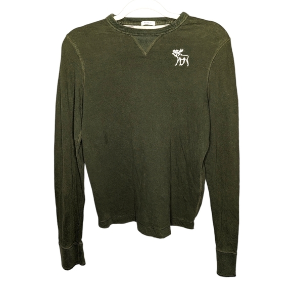 Y2K Abercrombie & Fitch Mens Muscle Long Sleeve Shirt Size XL - Picture 1 of 5